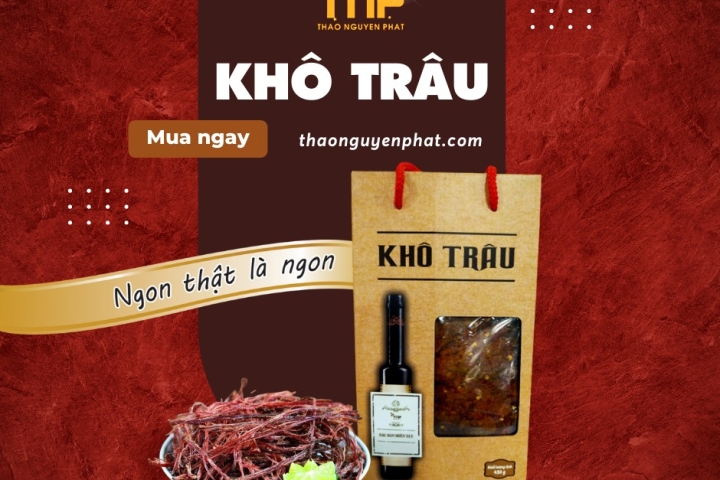 Khô trâu mềm nhà Thảo Nguyên Phát